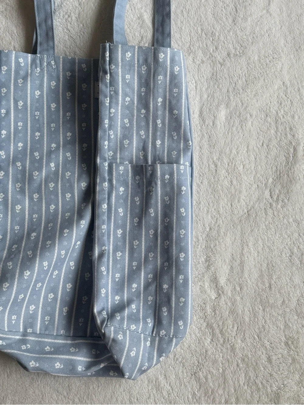 TYPO Parker Stripe Classic Blue Art Tote